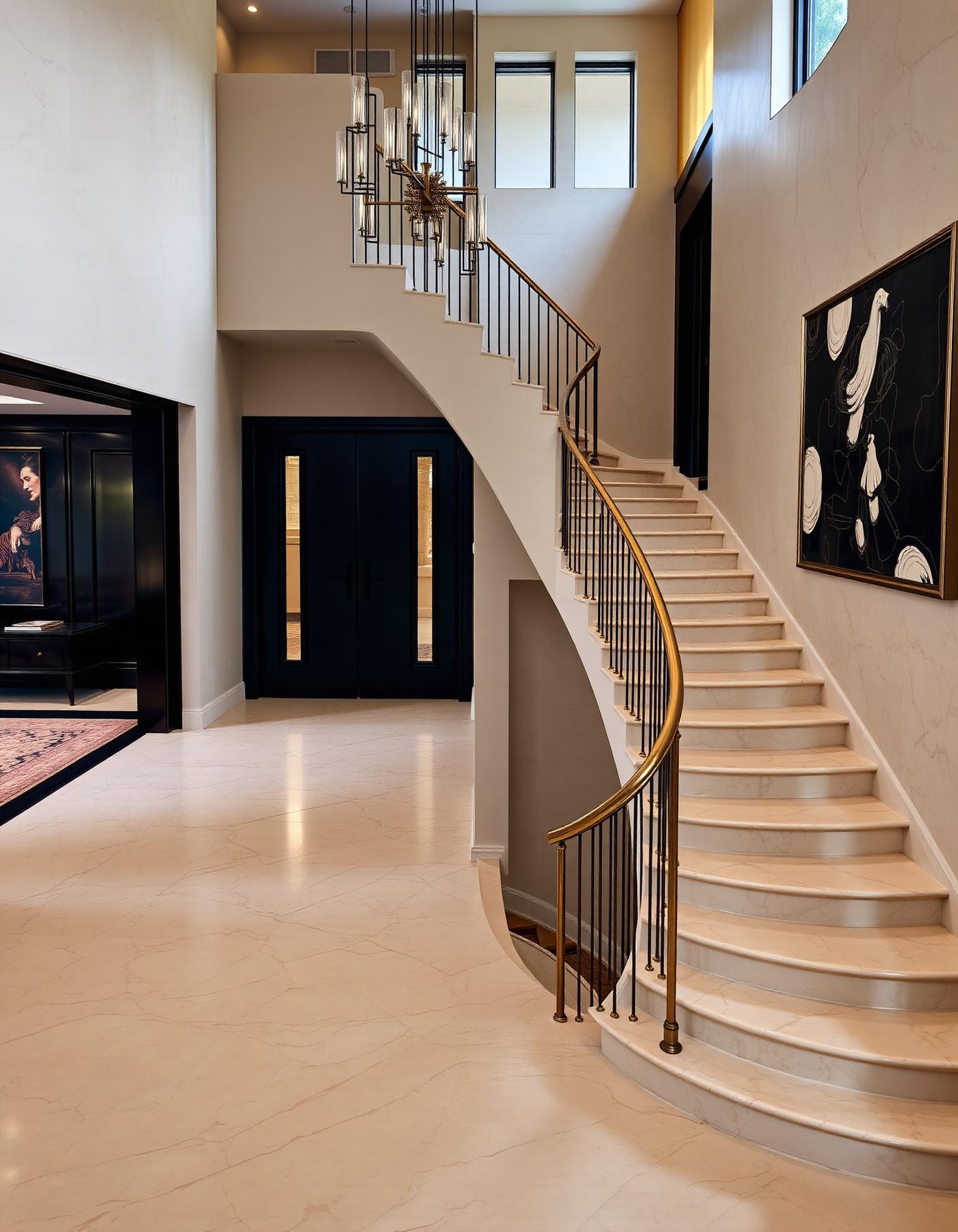Villa staircase